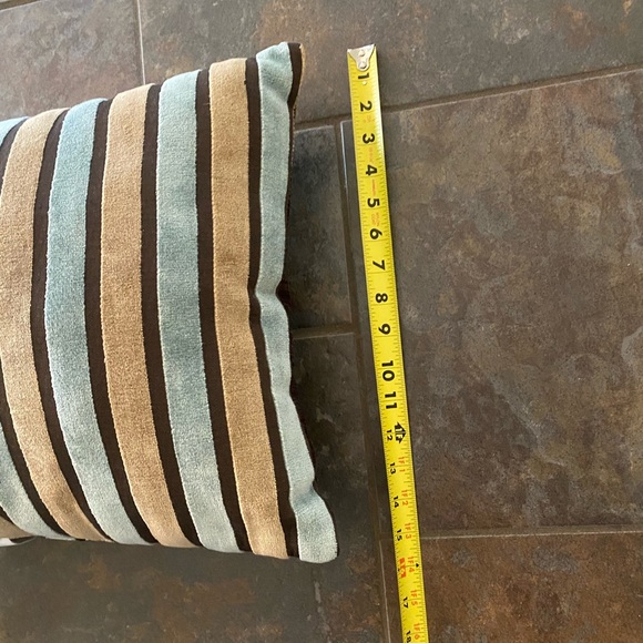 Caldeira Bedding Caldeira Throw Pillow Brown And Teal Poshmark